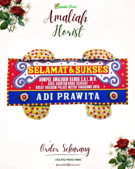 Papan Bunga Ucapan Selamat Sendangdawung